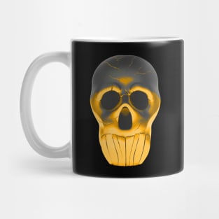 Yellow Skull Mug